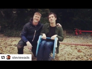 Gwilym lee and steven waddington ig @steviewads