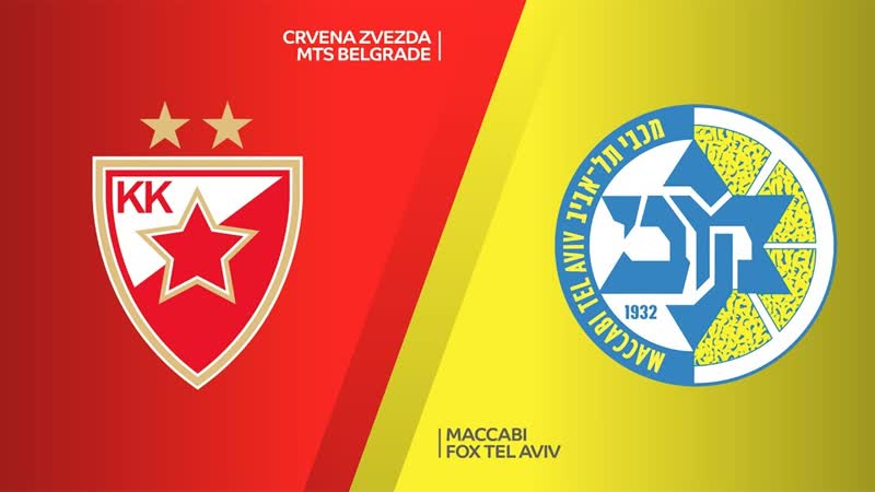 🏀2100(мск) kk crvena zvezda mts 🆚 maccabi tel aviv
