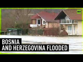 Bosnia and herzegovina hit by flash floods