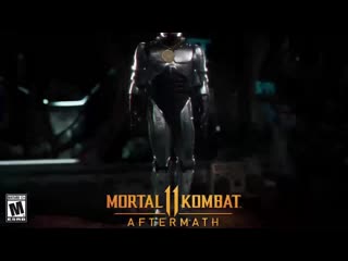 Флекс робокопа в mortal kombat 11 aftermath