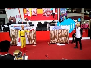 One punch man live action cosplay performance team ver 2 косплей ванпанчмен