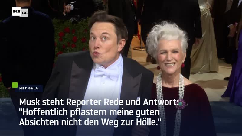 Musk steht reporter rede und antwort "hoffentlich pflastern meine guten absichten nicht den weg zur hölle"