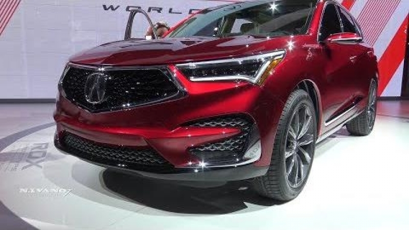 2019 acura rdx prototype exterior and interior walkaround