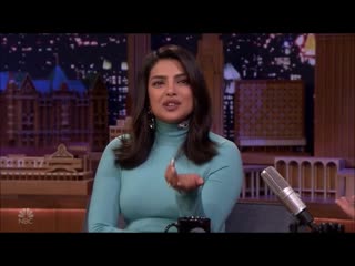 Priyanka chopra (( jonas) au tonight show de jimmy fallon le 10 octobre 2019