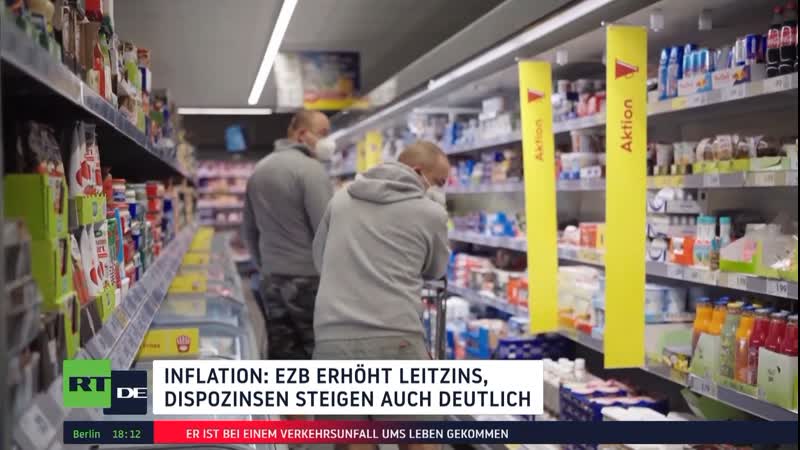 Inflation ezb erhöht leitzins – dispozinsen steigen auch deutlich