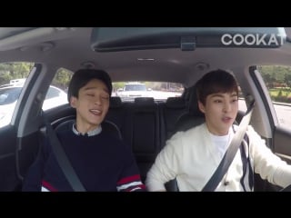 [video] 160507 chen, xiumin @ cookat tv ‘a trip without manager’ yeongdong holiday bts