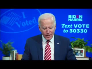 Joe biden brags about having “the most extensive and inclusive voter fraud organization” in history mp4