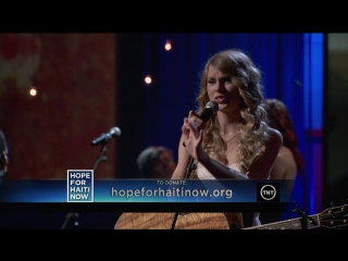 Taylor swift breathless (live at hope for haiti telethon 2010)