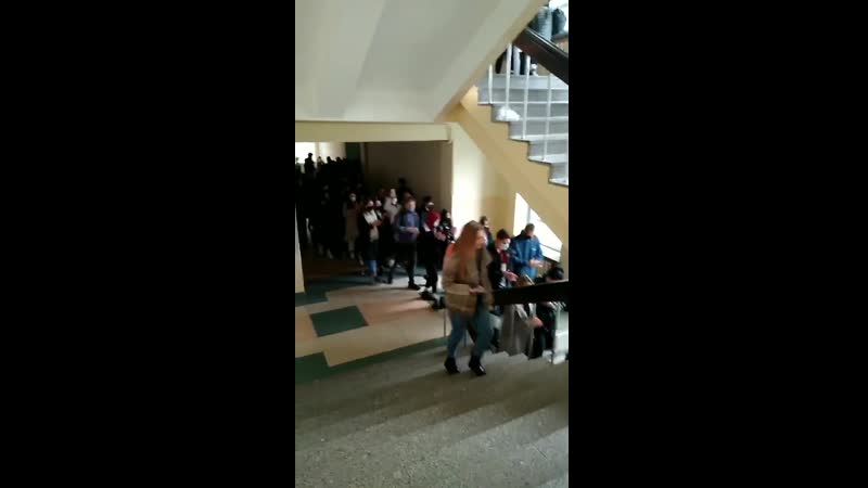 Студенты и преподаватели бгту присоединились к забастое (2)