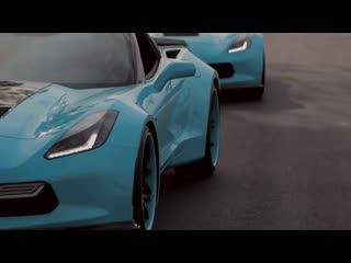 Widebody c7 corvettes seeing double