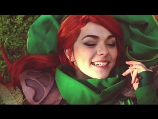 A day with windranger dota 2 cosplay