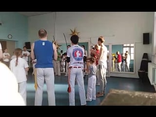 Roda aberta mundo capoeira