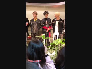 [fancam] 181117 lucente @ shinseido sereo kokubunji cr lucente mato