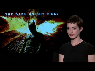 The dark knight rises interview anne hathaway (2012) hd
