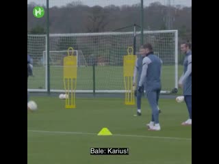 Did gareth bale really say karius when son heung min dropped the ball!