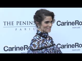 Nikki reed, iman perez and more at the carine roitfeld cocktail in paris