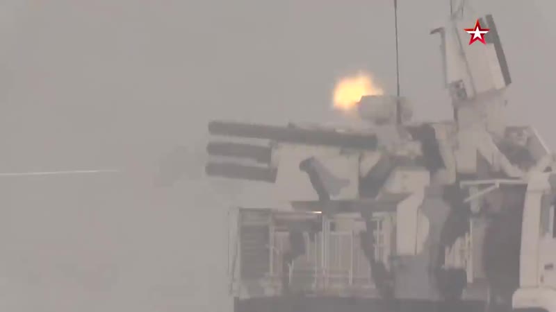 Стрельбы зрпк "панцирь" в арктике