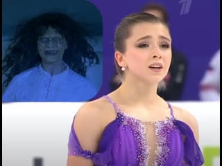 Камила валиева vs каролина костнер 3f / carolina kostner vs kamila valieva 3f