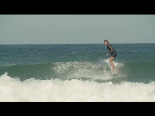 Surf in high heels almo