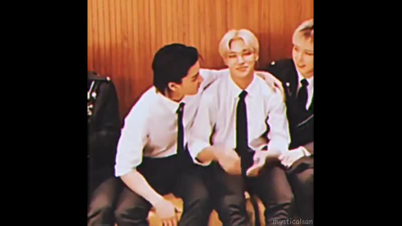 Ateez vine ▸ choi san x jung wooyoung ▸ woosan
