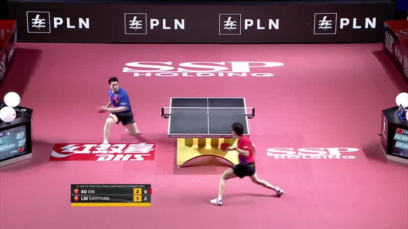 Xu xin vs lin gaoyuan | ms final | 2019 asian championships