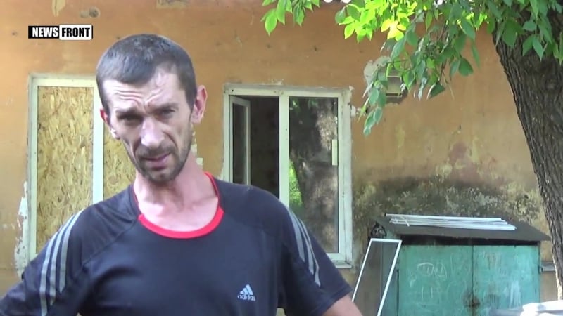 Последствия украинской агрессии окраина донецка 21 08 2017