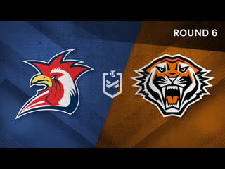 Nrlw sydney roosters wests tigers 26 08 2023