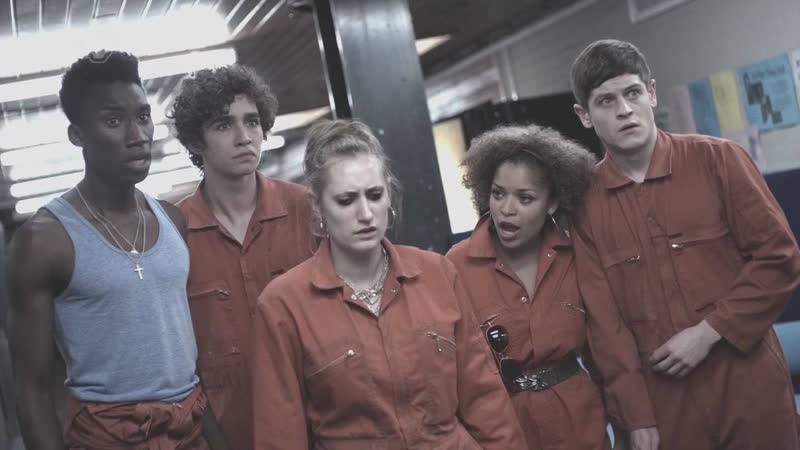 Отбросы (misfits)! смотрим сериал и влюбляемся!
