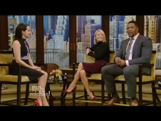Jena malone live with kelly michael 11 23 2015