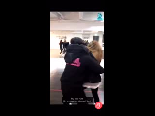 Hyejoo really got tired after like 2 seconds