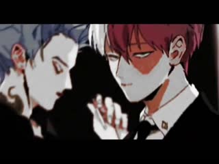 ▹ boku no hero academia; shinsou & todoroki