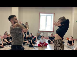 Lex 007 and liza ultra omni (hands performance class by karina ninja)