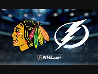 Nhl 2018 19 / rs / chicago blackhawks tampa bay lightning / nbcs ch