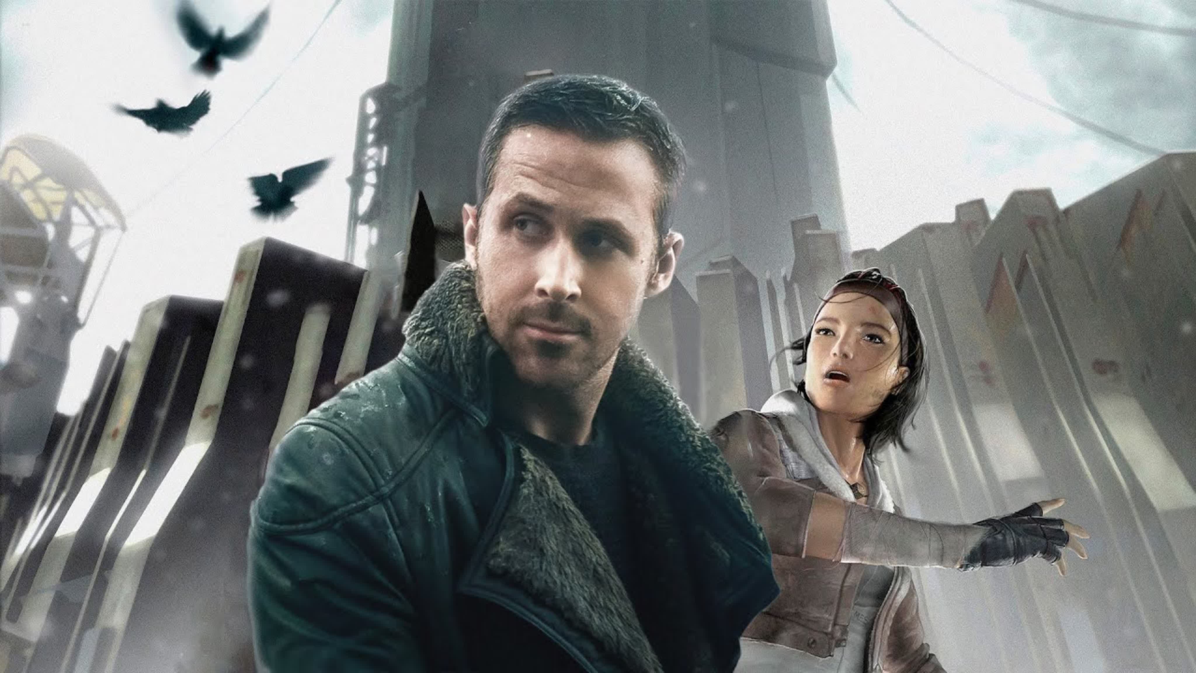 Райан гослинг в half life 2 // ryan gosling in half life 2