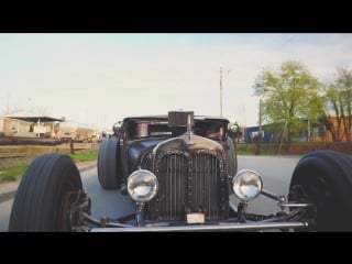 1929 ford model a bagged and chopped rat rod hot rod
