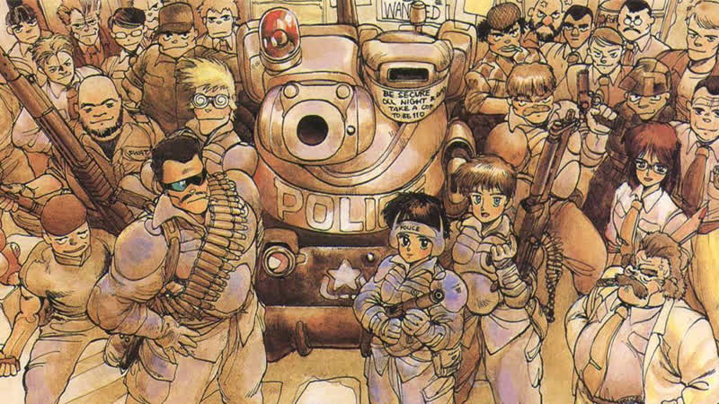 Аниме 1988 доминион танковая полиция ова 1 4 из 4 dominion tank police ova все серии