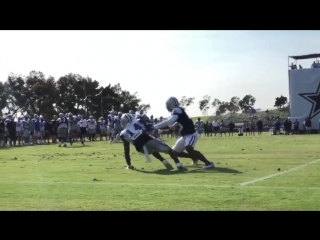 Lance lenoir's amazing grab #cowboyscamp day 6