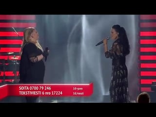 Tarja turunen & miia kosunen never enough (live at the voice of finland ) (720p)