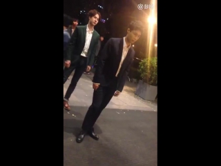 [lq fancam] 160430 unexpected love filming @ exo's lay (zhang yixing)