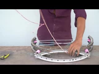 [cambo lifestyle] how to make powerful double bowfishing from giant bike wheel | wheel bowfishing vs huge fish