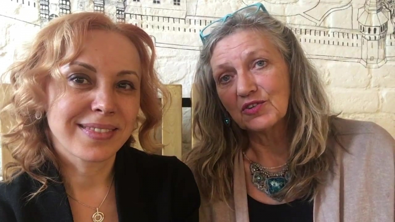 Беттина и ольга делятся впечатлениями от прошедших тренингов тета хилинг и путь напрямую