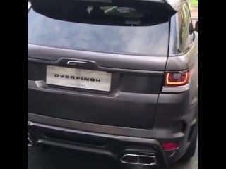 Overfinch range rover sport svr supersport
