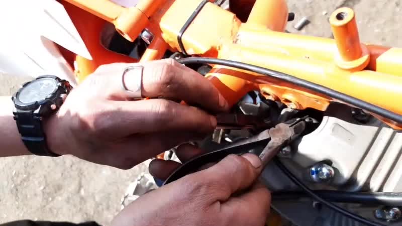 [bike service] регулироа зазоров клапанов geon terrax 250 166fmm