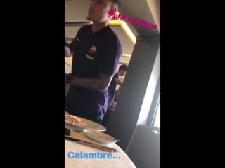 Instastory by gerard pique