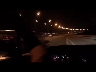 Porsche устроил гонки на мкад