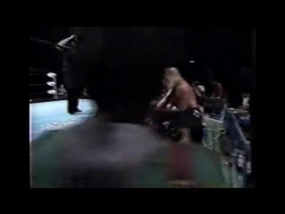 Stan hansen/johnny ace vs big bubba rogers/kendall windham