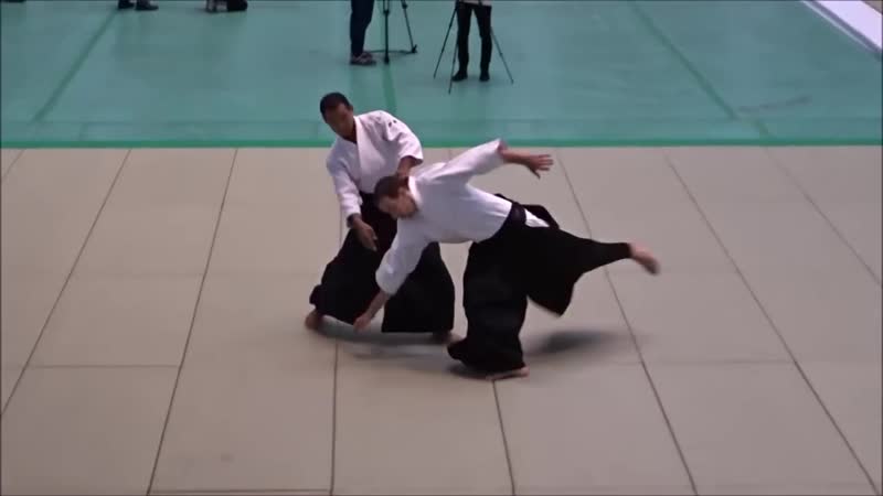 Makoto ito shihan at the 57th all japan aikido demonstration айкидо
