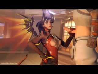 Overwatch 3d sex porno mercy collection bigtits futa xxx hentai pov cosplay