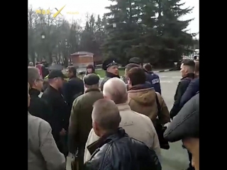 Провокаторы напали на протестующих в ульяновске