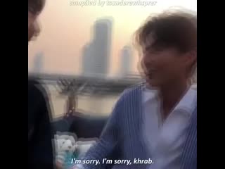 Gulf with his baby voice whenever talking to like wanna just drop everything and give him the soft